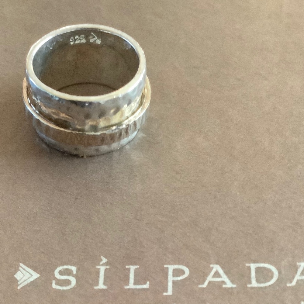 Silpada spinner ring